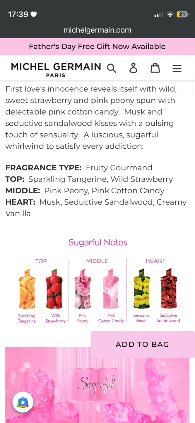 Michel Germain Sugarful Eau de Parfum Spray - photo 3
