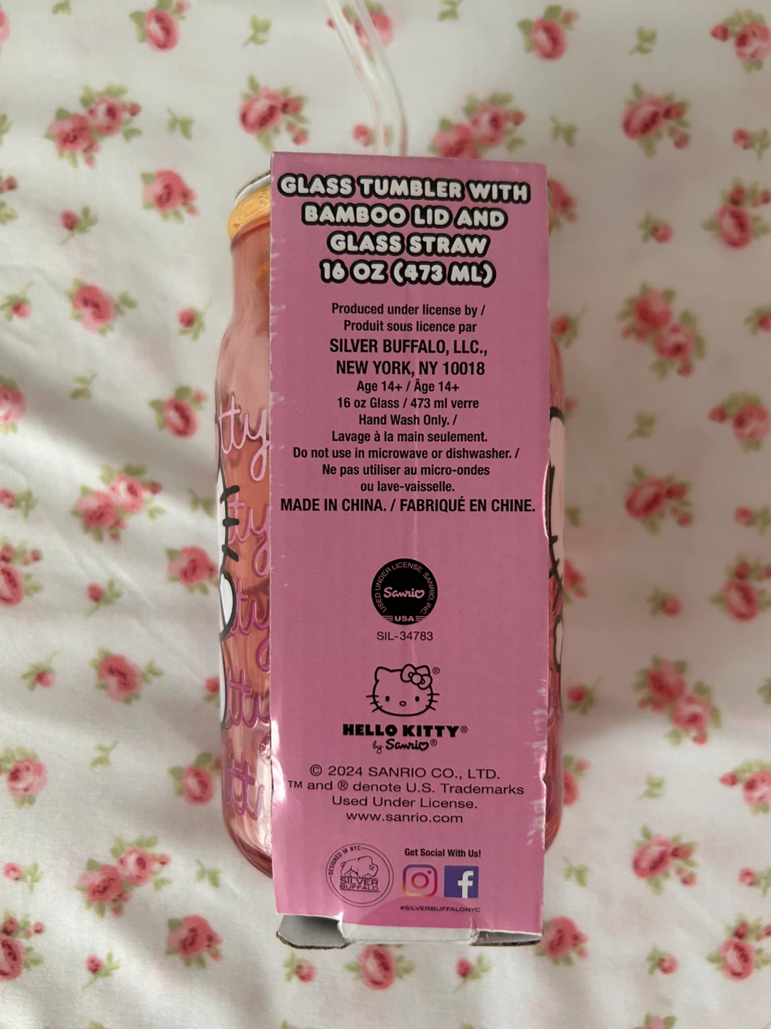 Hello Kitty Glass Tumbler - photo 3