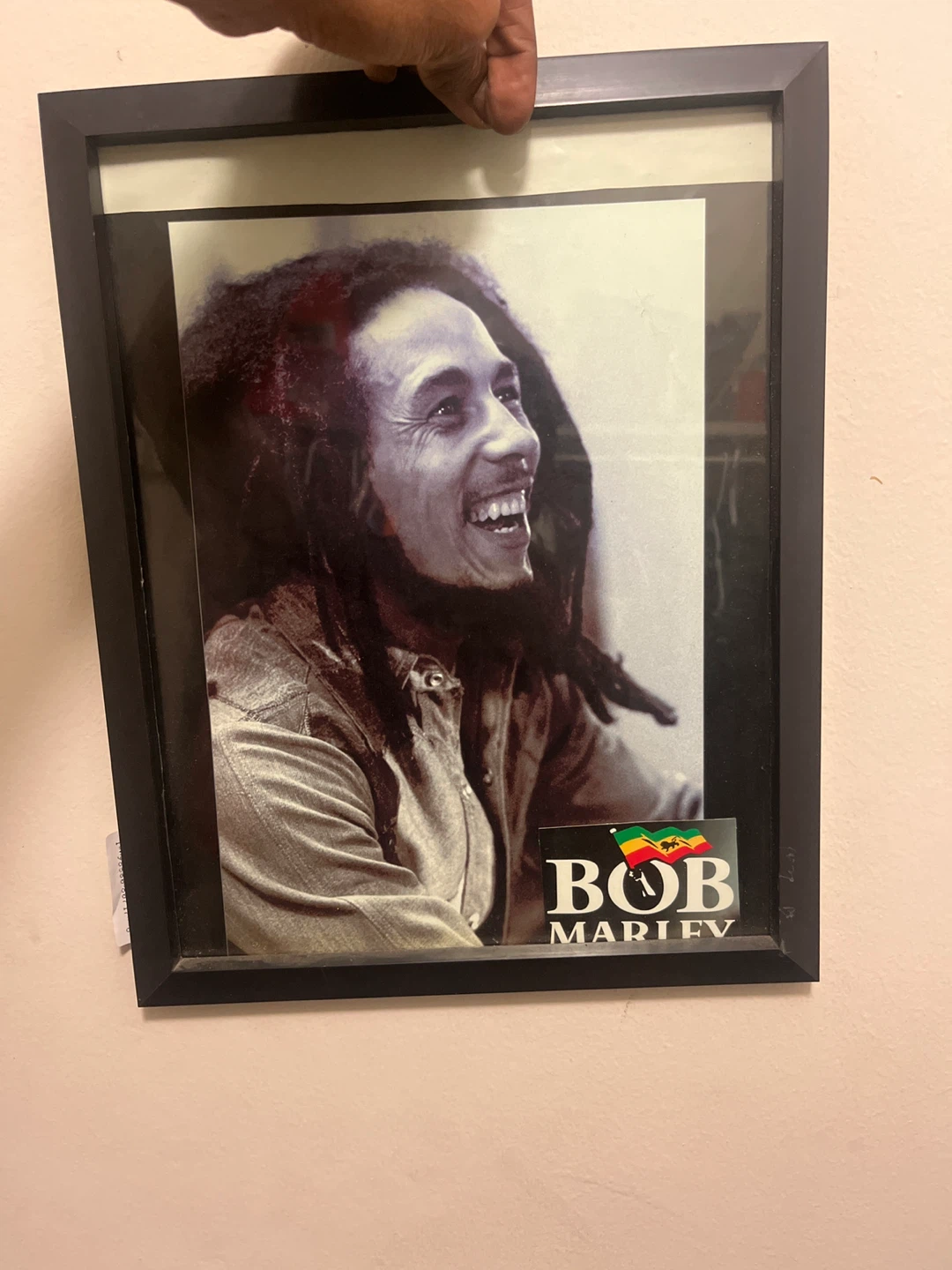Framed Bob Marley Poster
