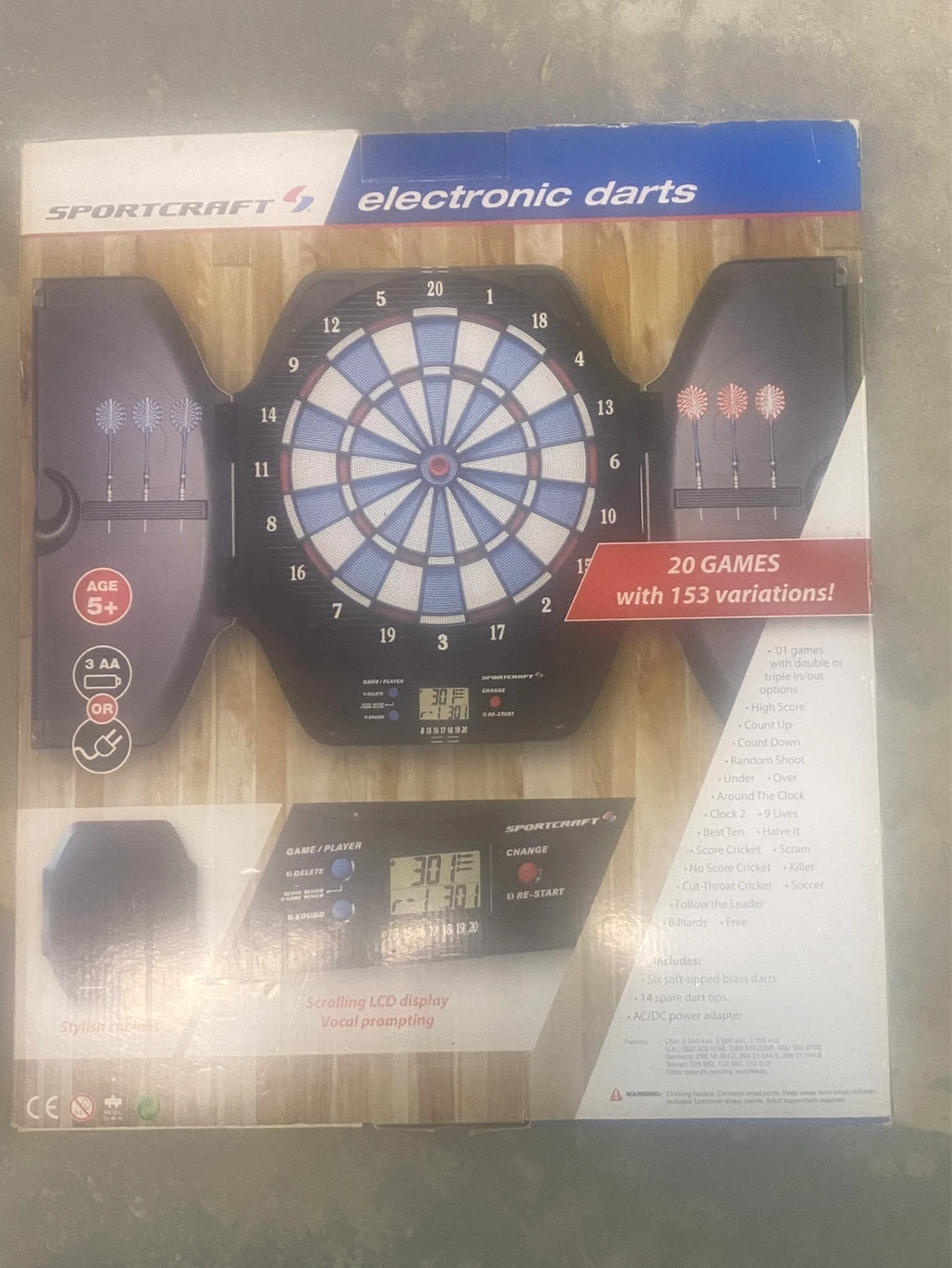 Sportcraft Electronic Darts Board