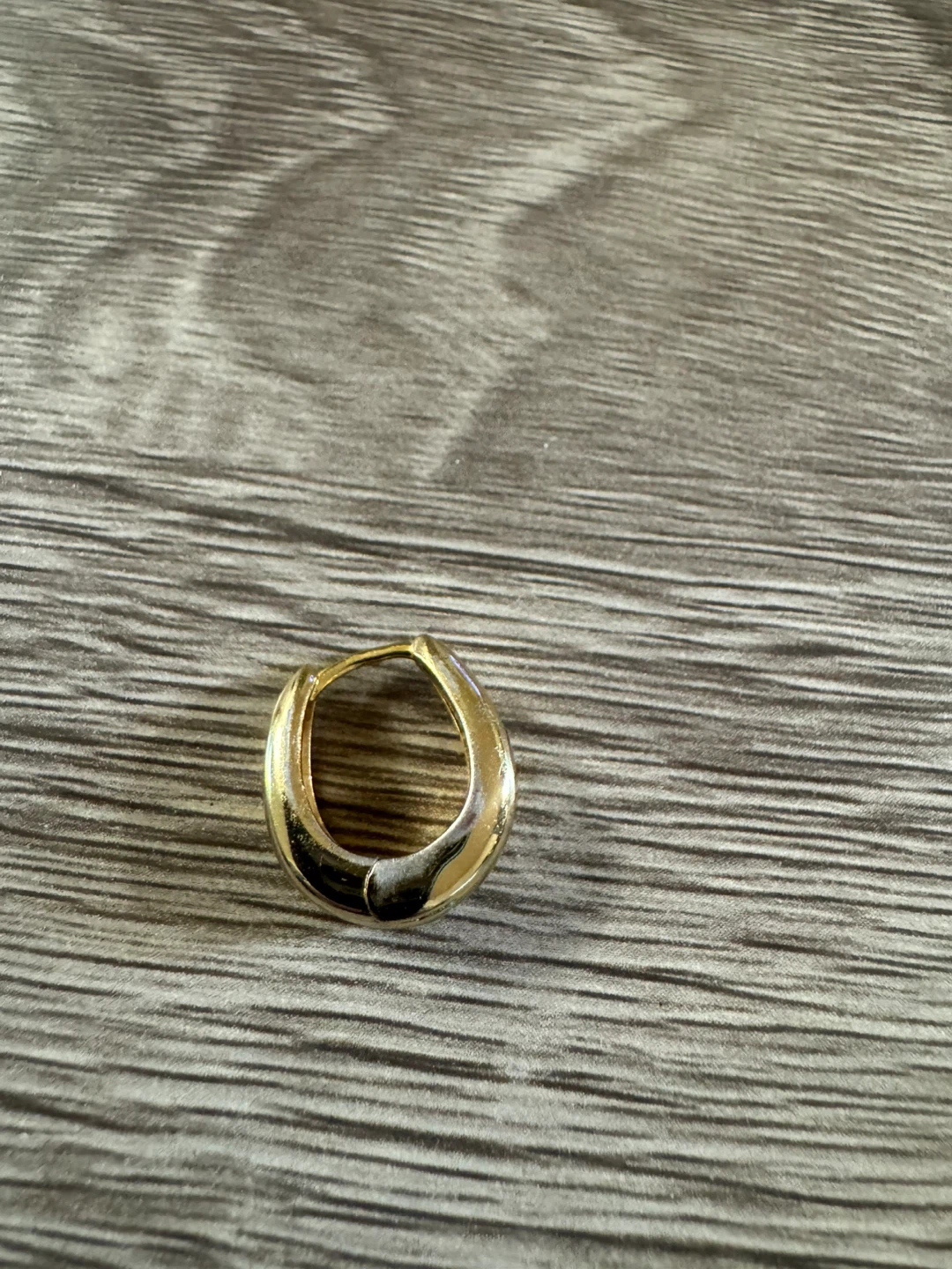 Gold Hoop Earring just one