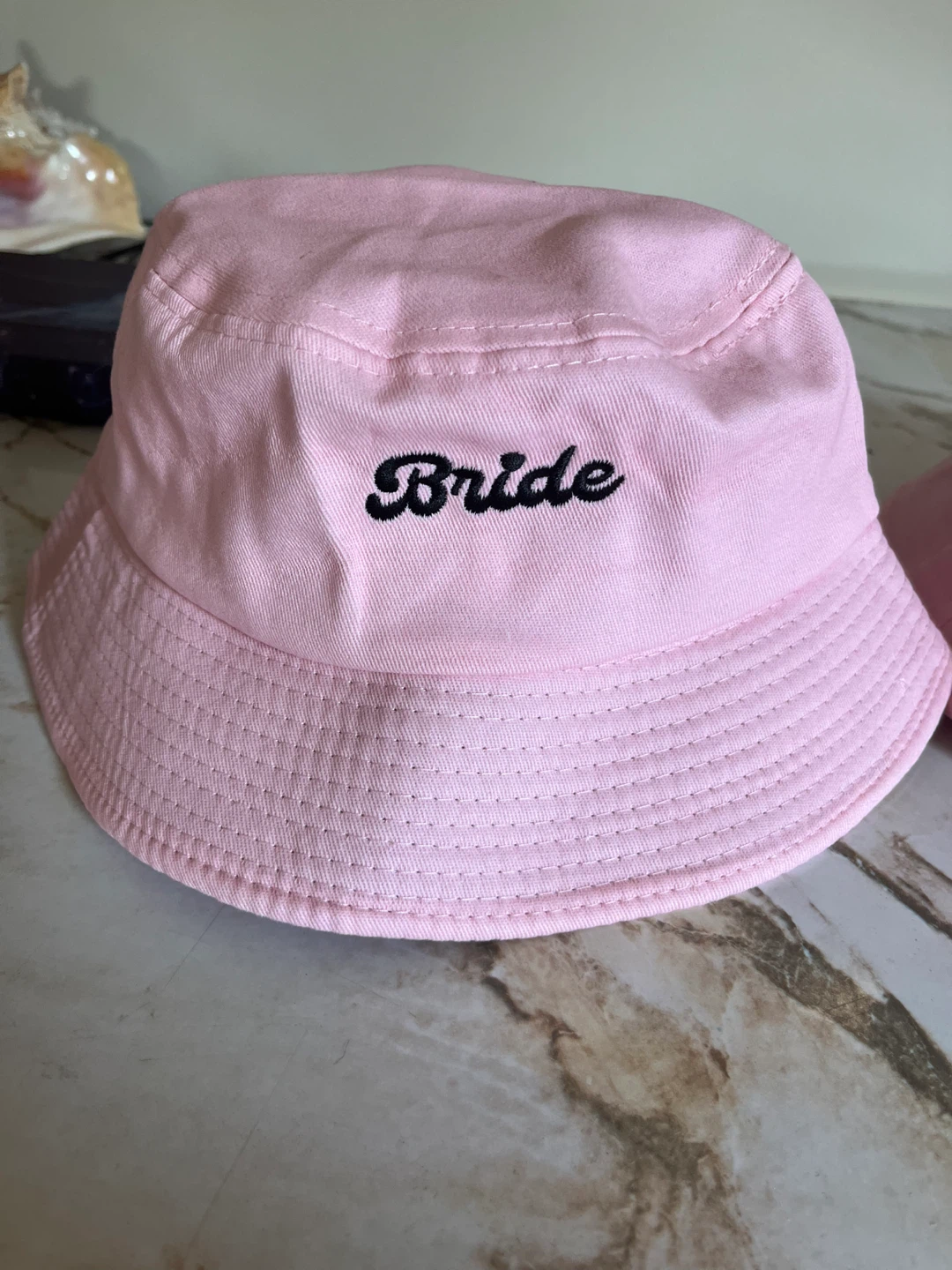 2 Bucket Hats - Pink/White and Bride - photo 2