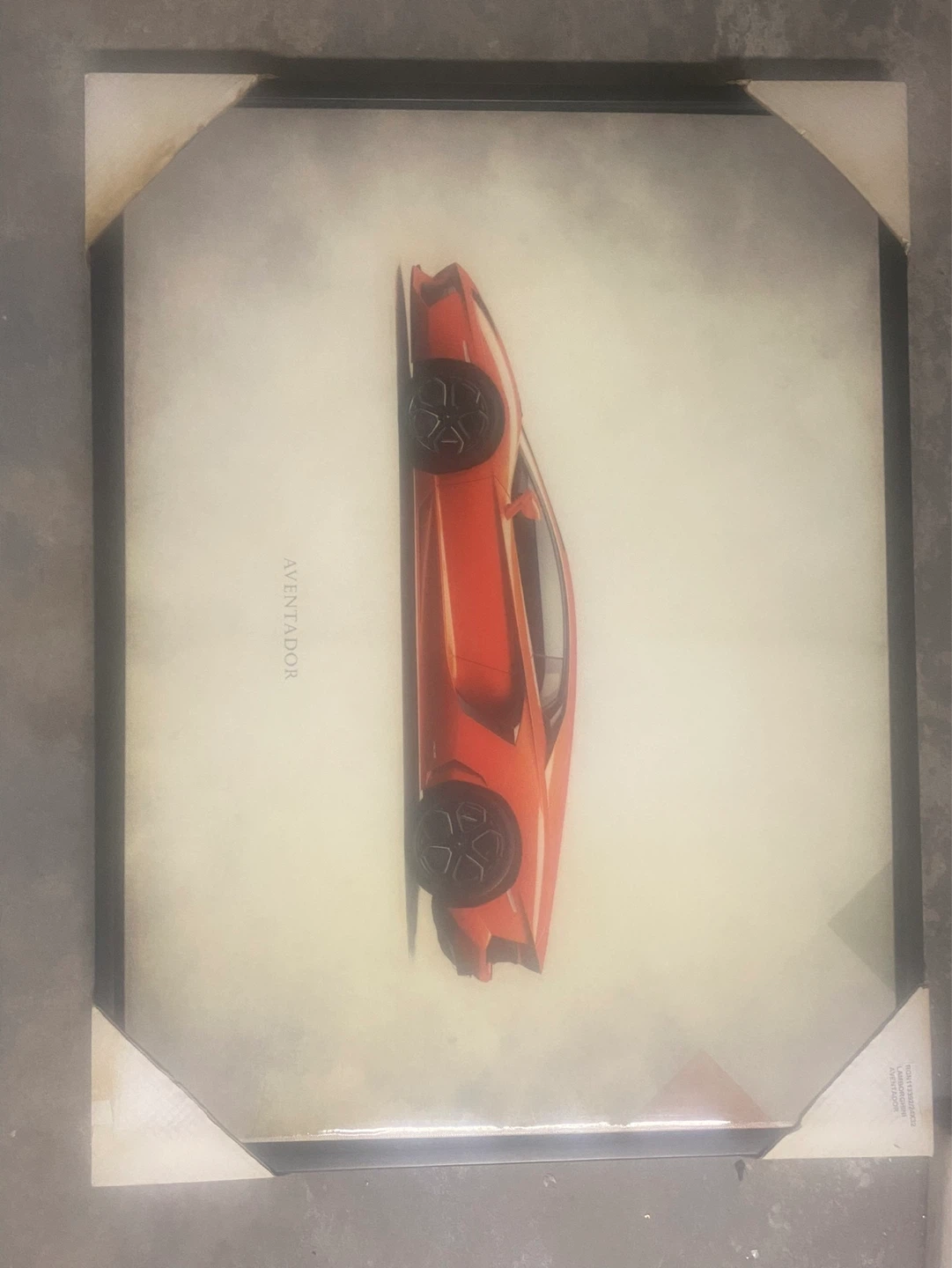 Framed Lamborghini Aventador Wall Art - photo 2