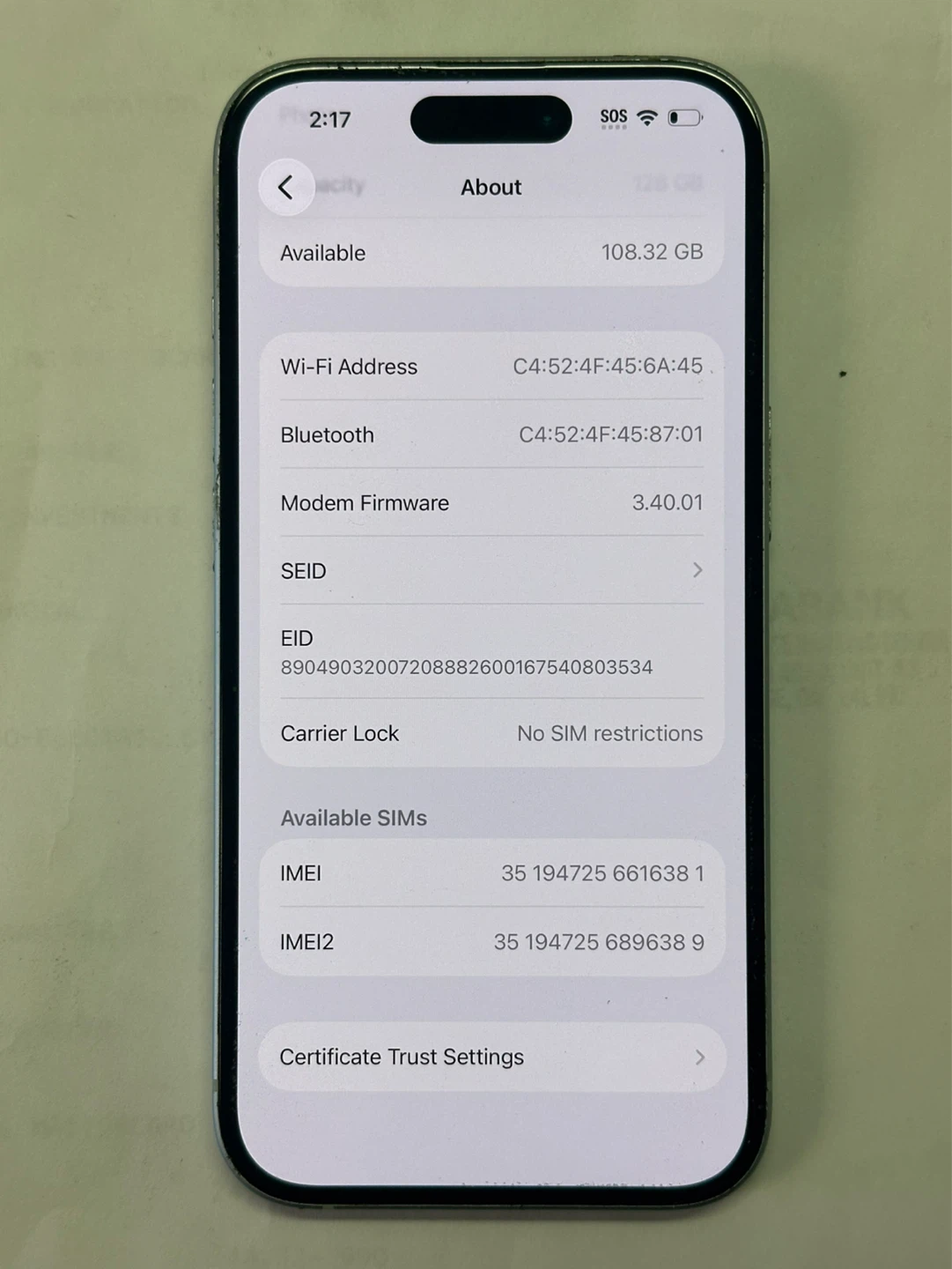 Apple iPhone 15 - 128 GB - photo 3