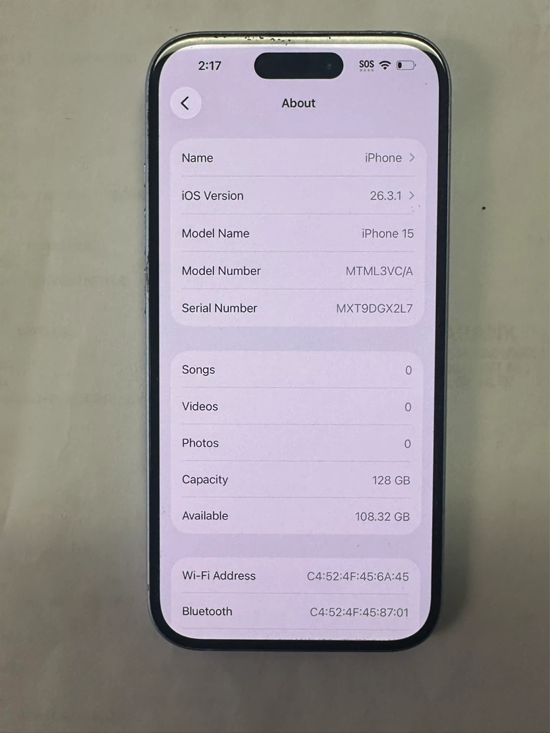 Apple iPhone 15 - 128 GB - photo 2