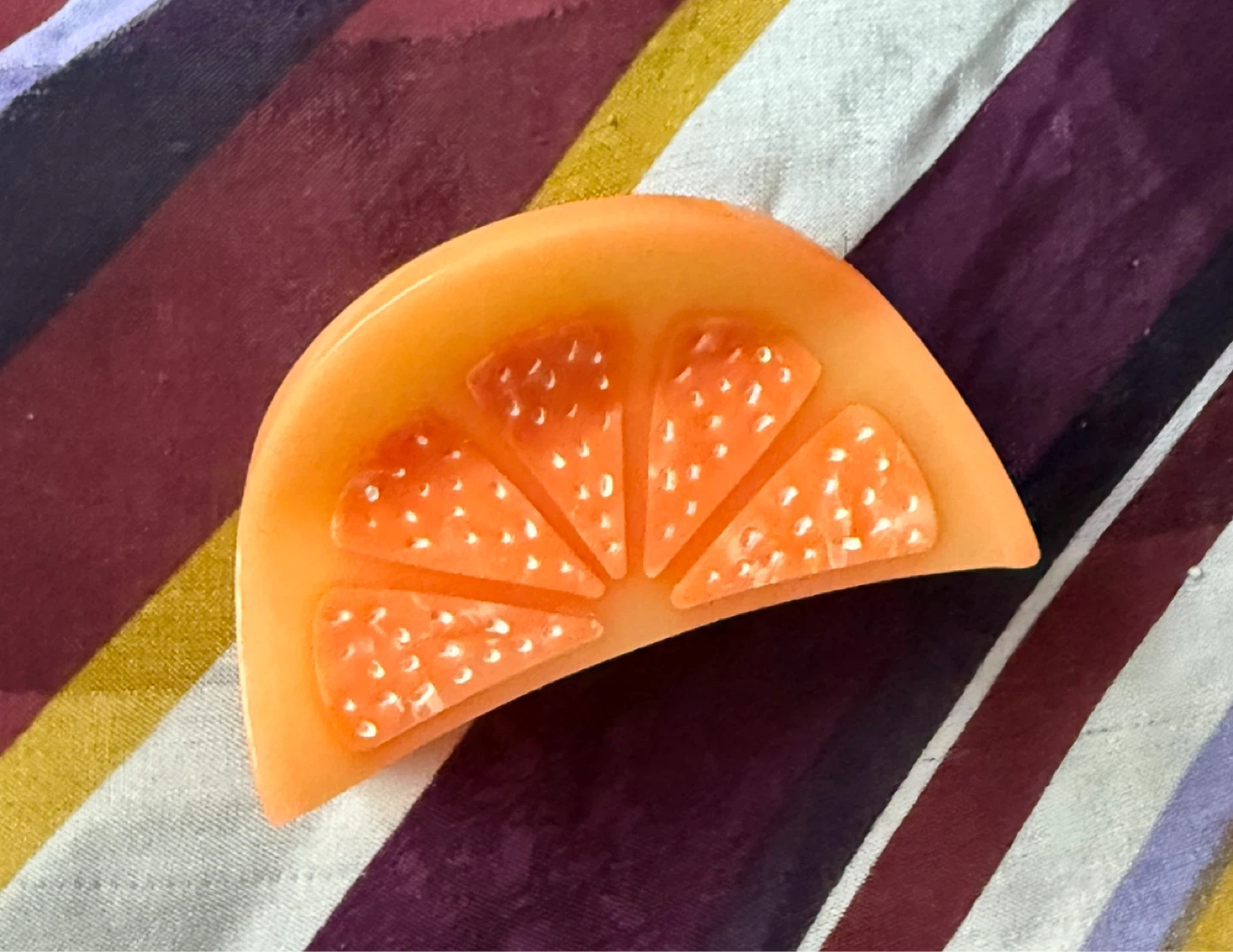 Orange Slice Shaped hair item