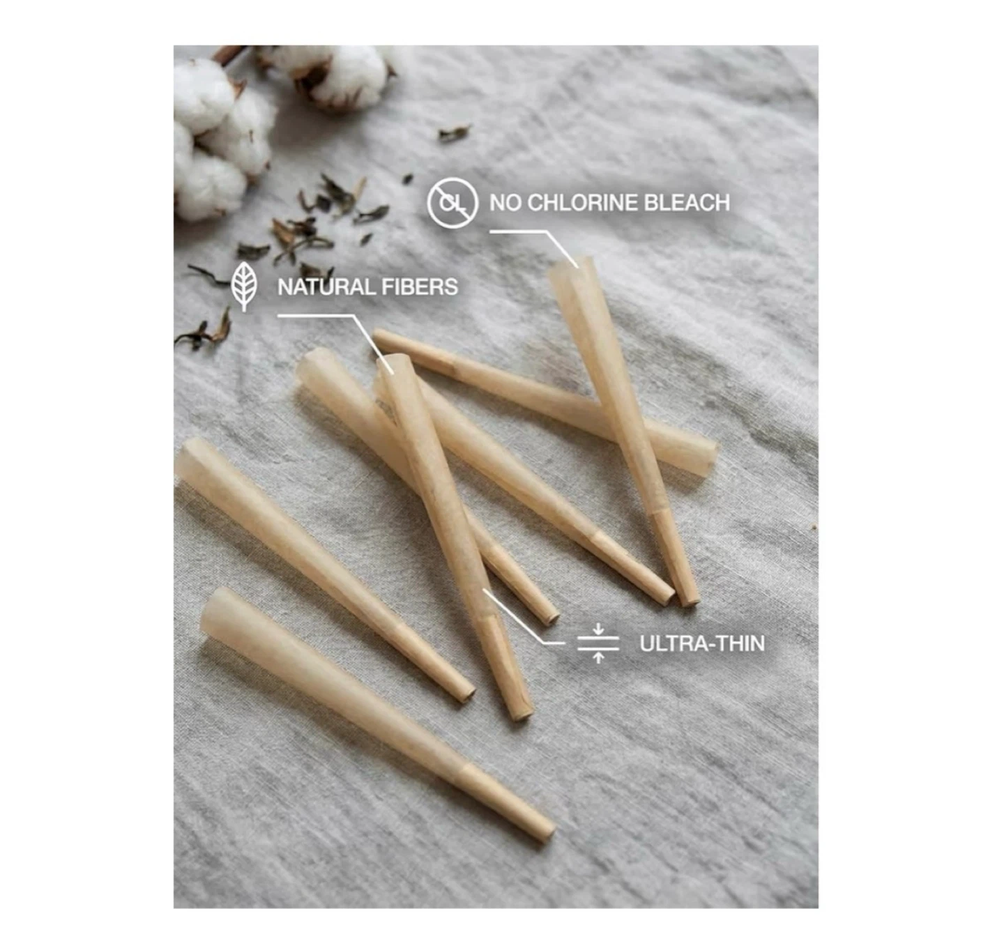 Brand new 200 PACK Cones Rolling Paper - photo 4