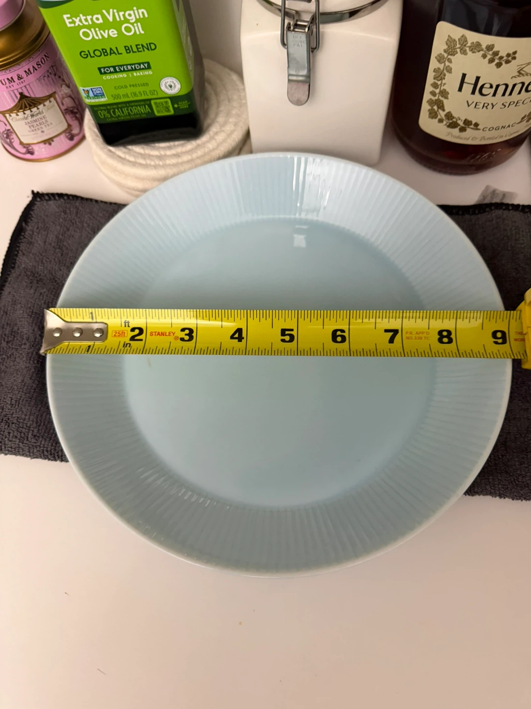 Free: Crate & Barrel Light Blue Plate - photo 3