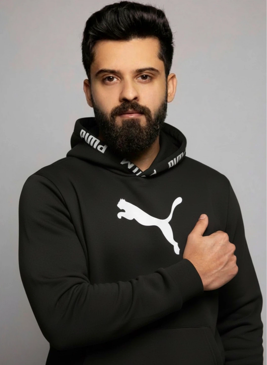 Puma Black Hoodie