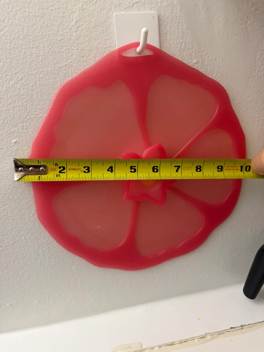 Pink Flower Silicone Lid