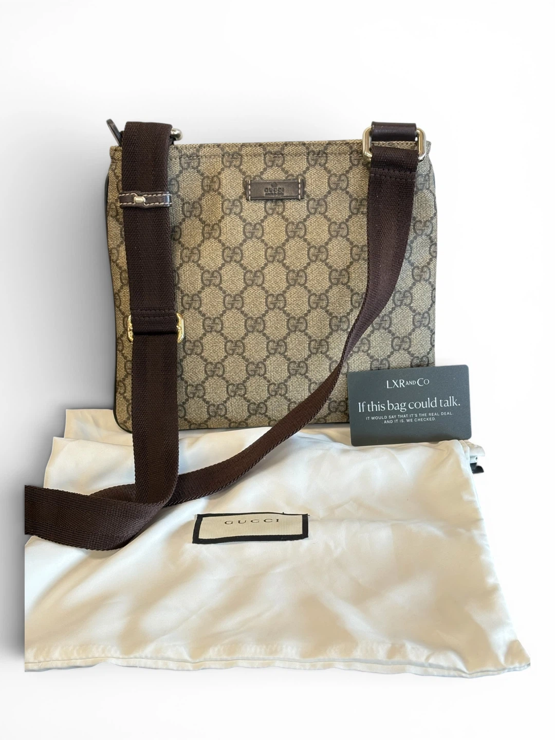 Gucci Messenger Bag - GG Supreme Canvas