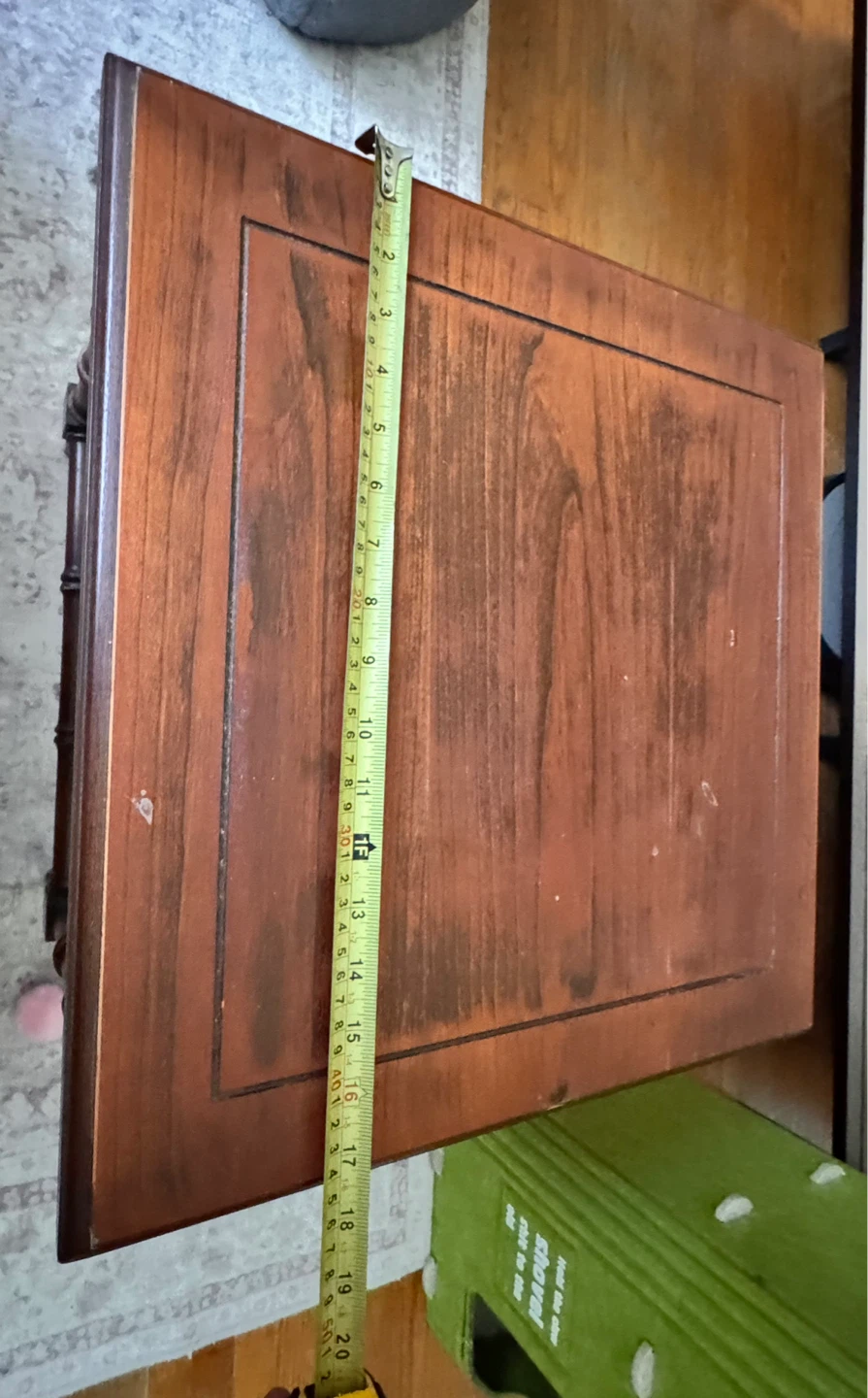 Vintage Wooden Side Table - photo 5