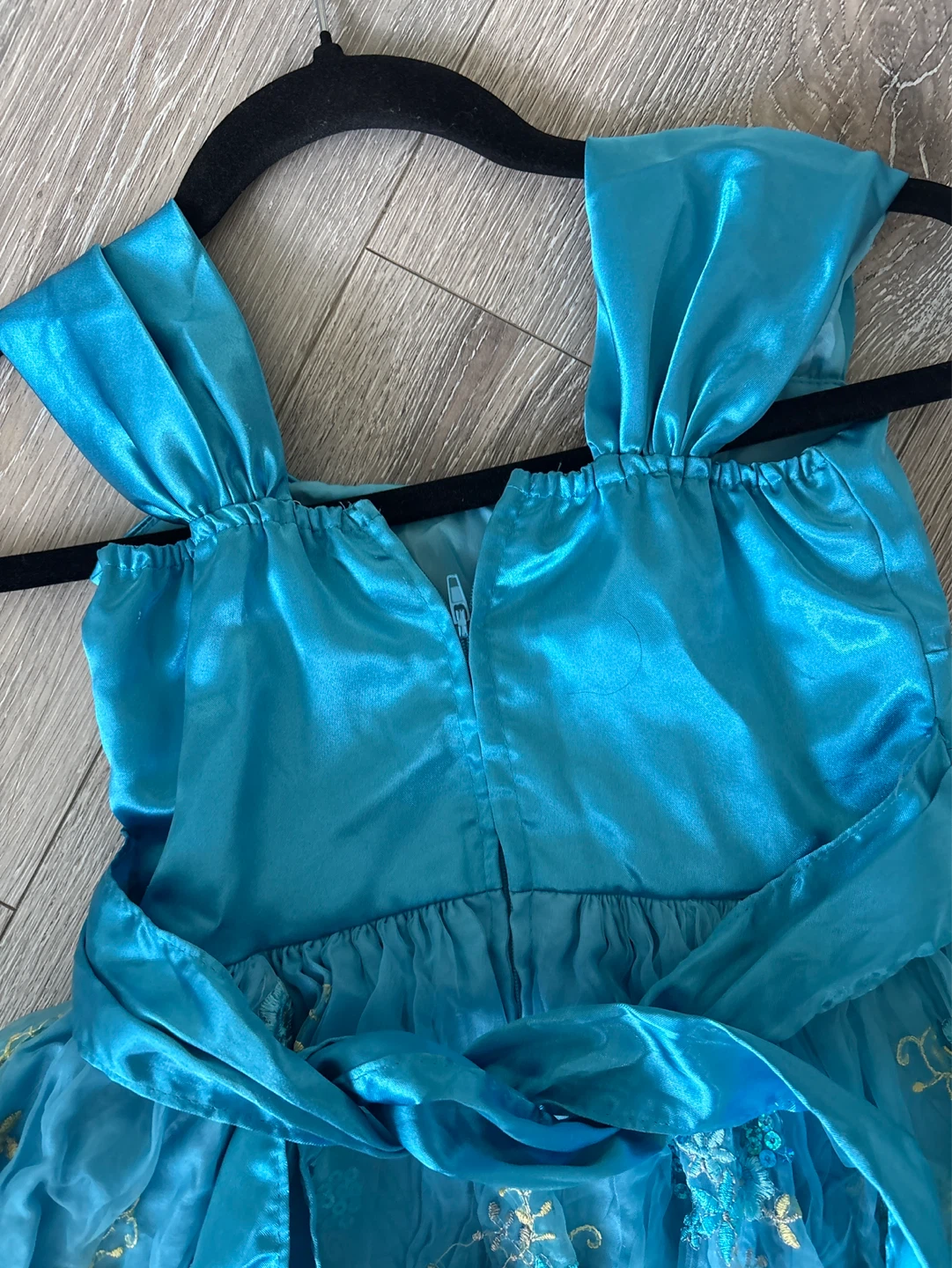 Blue Flower Girl Dress size 4 - photo 5