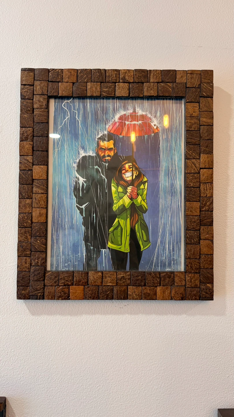 Set of 5 Framed "One Of Those Days" Comic Art Prints - photo 5