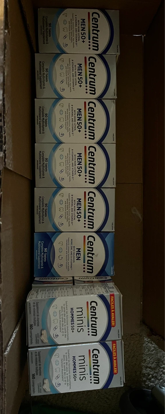 Centrum Men 50+ Multivitamins - 90 Tablets