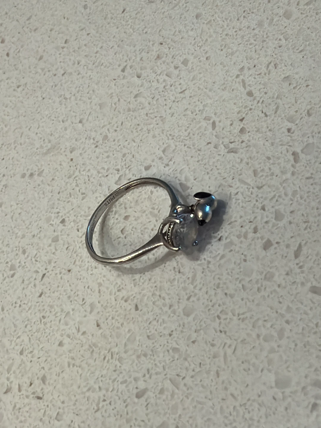 Silver Snoopy Ring