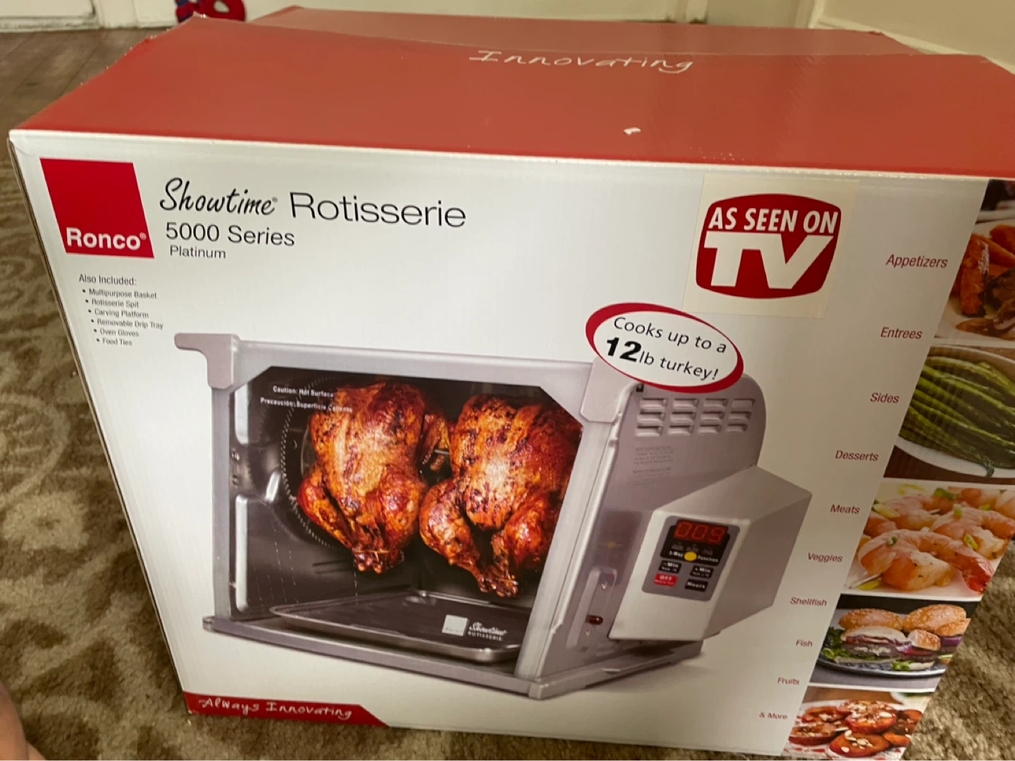 Ronco Showtime Rotisserie 5000 Series Platinum