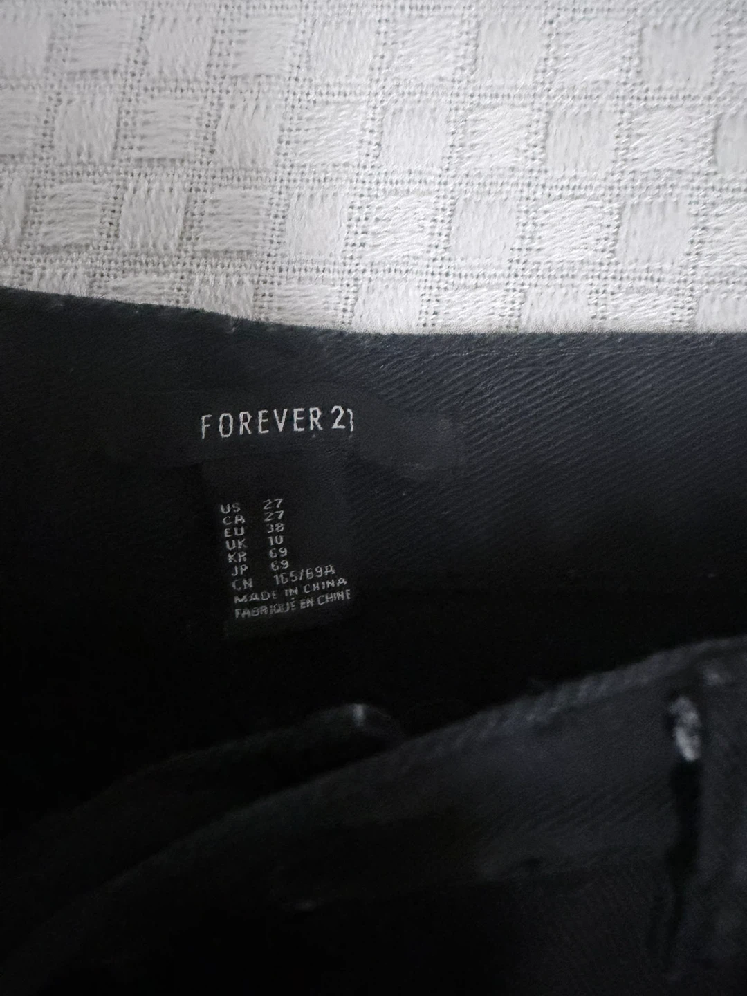 Forever 21 Black Studded Ripped Denim Shorts - photo 5