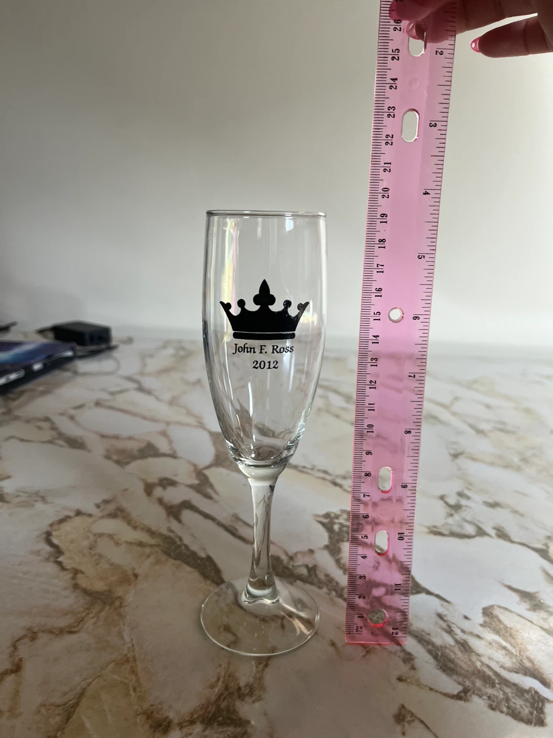 Champagne Flute Glass John F. Ross 2012 - photo 2