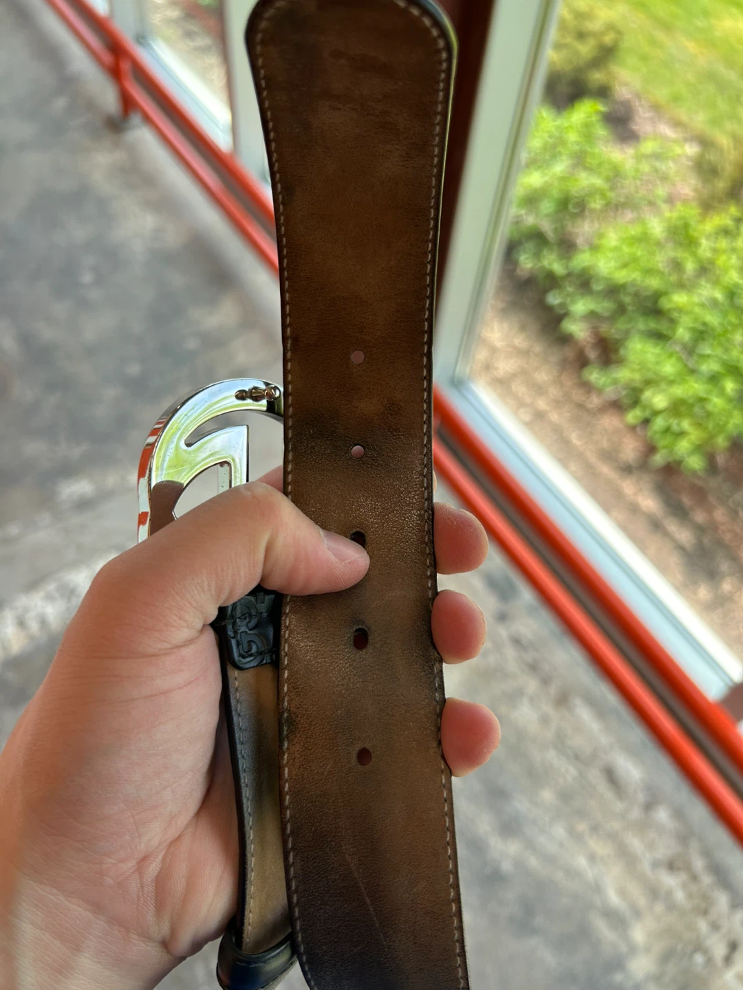 Gucci belt size 80/32 - need gone (with dustbag) - photo 3