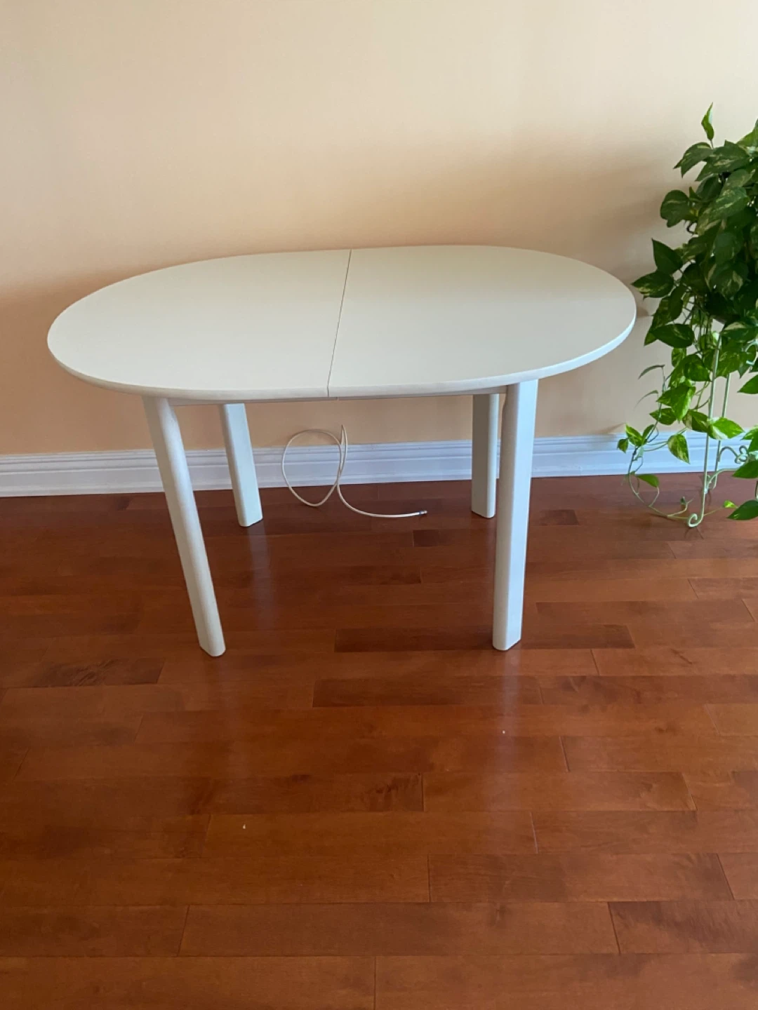 Off white wooden Kitchen Table - photo 2