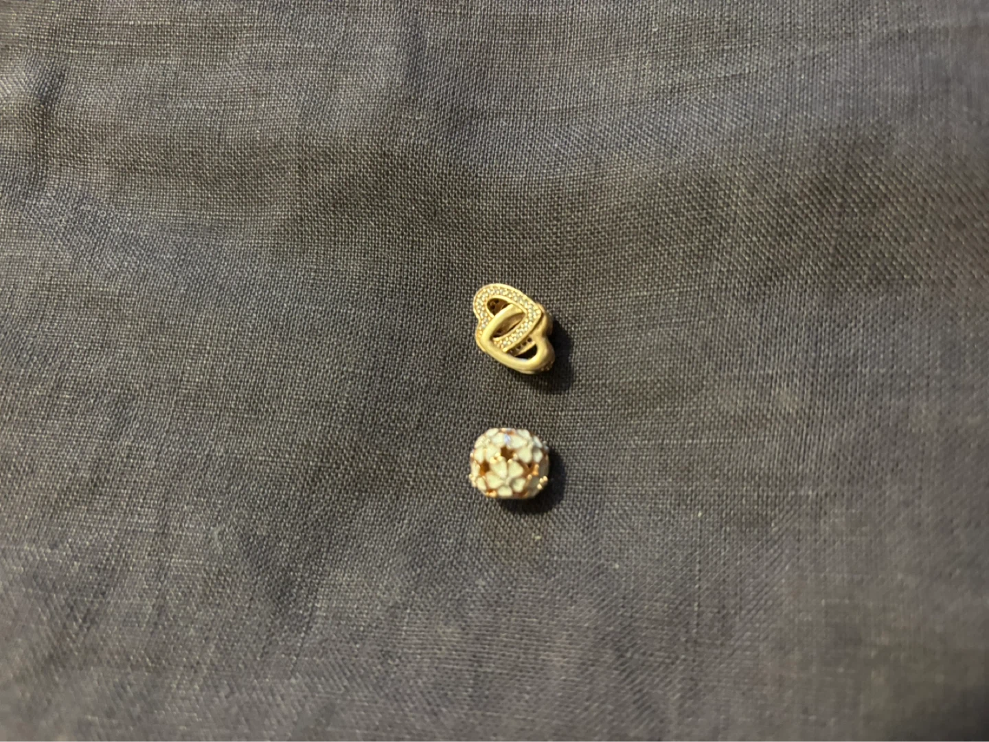 Rose gold pandora charms - photo 2