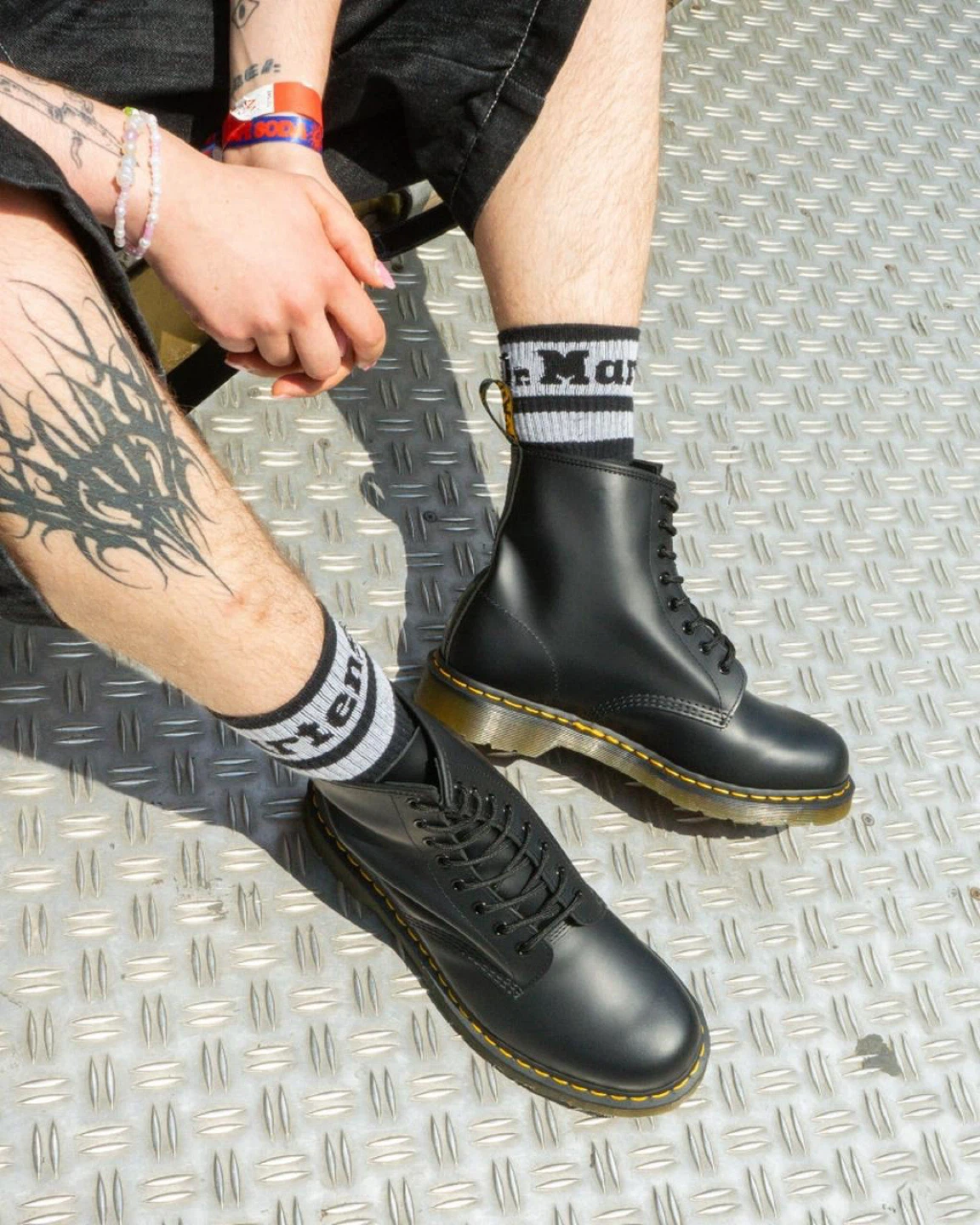 Dr. Martens 1460 Black Leather Lace-Up Boots - photo 5