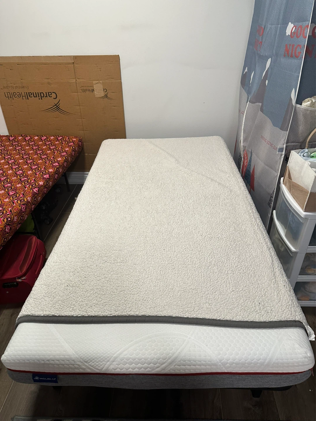 Twin size foam mattress