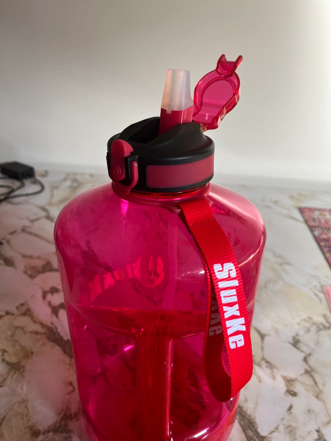 StuxKe Large Water Bottle with Straw - photo 3