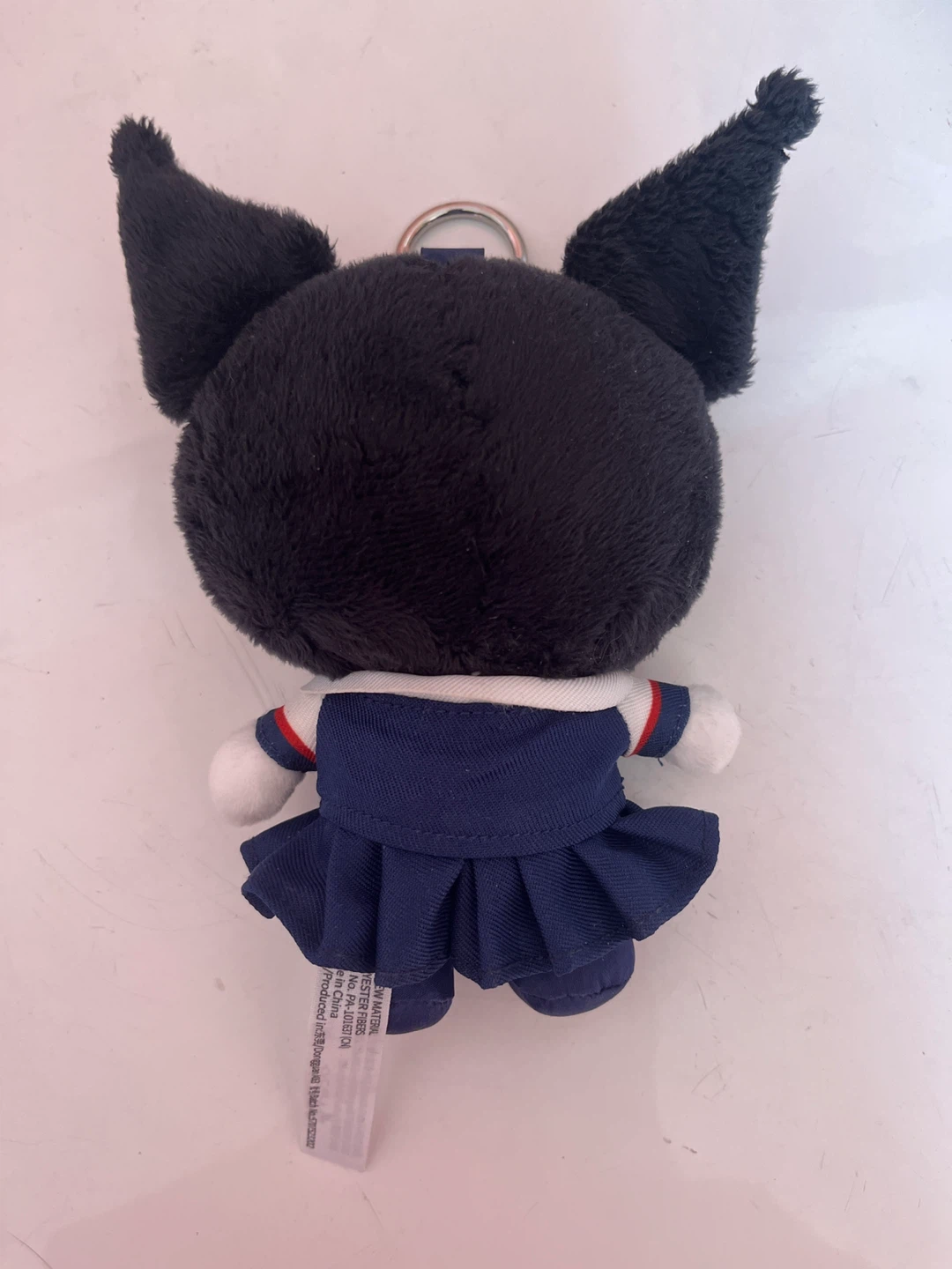 Sanrio Kuromi "School Life" Series Vinyl-Face Plush Keychain - photo 2