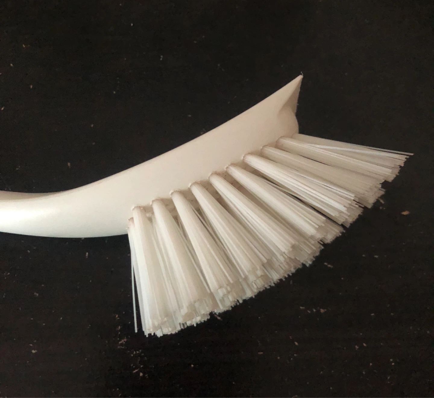 White Scrub Brush