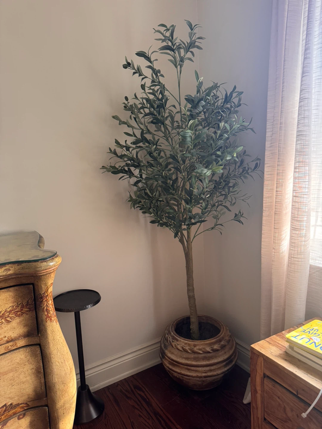 Artificial Olive Tree in Decorative Pot