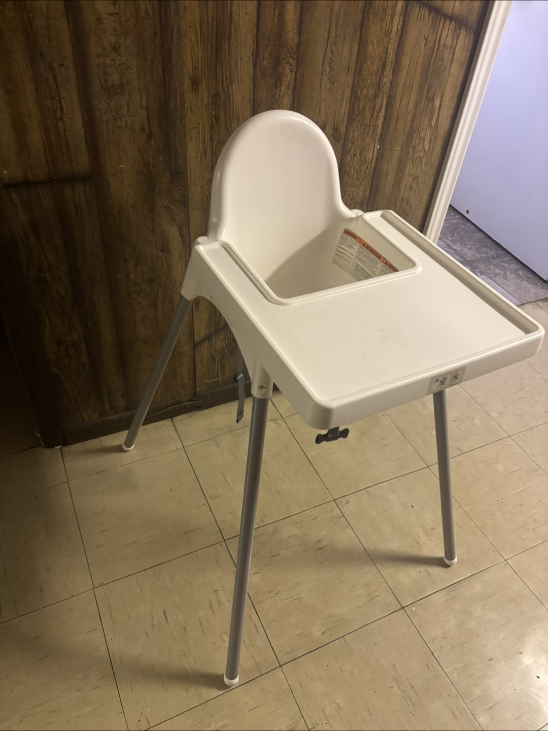 Ikea ANTILOP High Chair - White