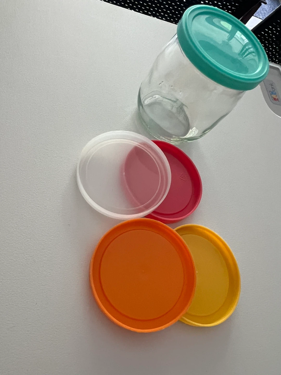 Lids for MAISON RIVIERA yogurt glass jars - photo 4