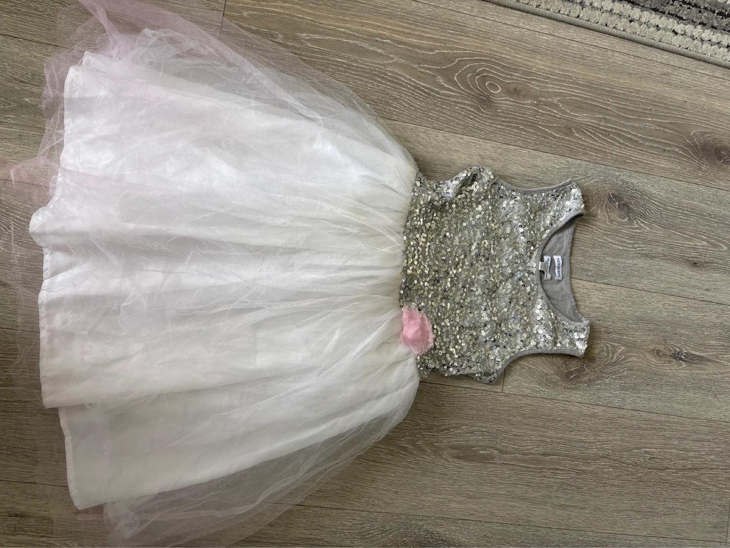NEWBERRY Girls Sequin Tulle Dress Size 14 - photo 3