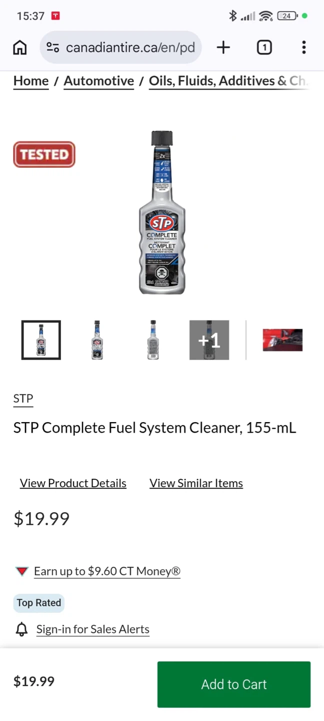🏎️STP Complete Fuel System Cleaner, 155-mL 50% off - photo 2