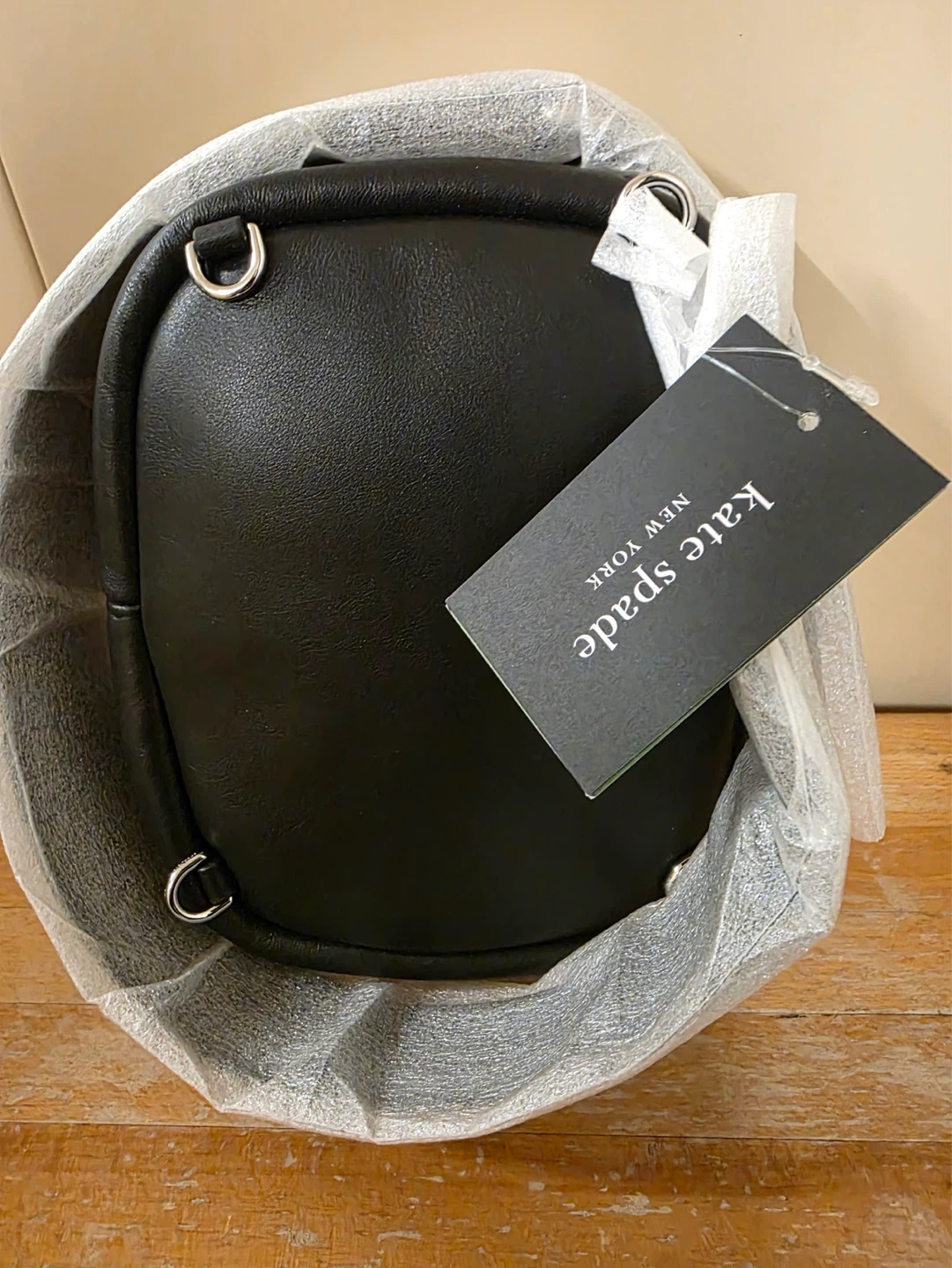 Kate Spade New York Black Leather Crossbody Bag