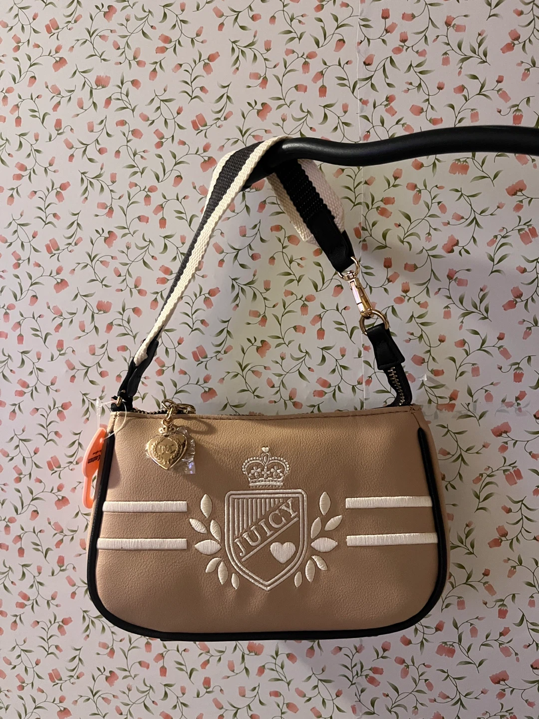 Juicy Couture Juicy In Buff Beige Crown Logo