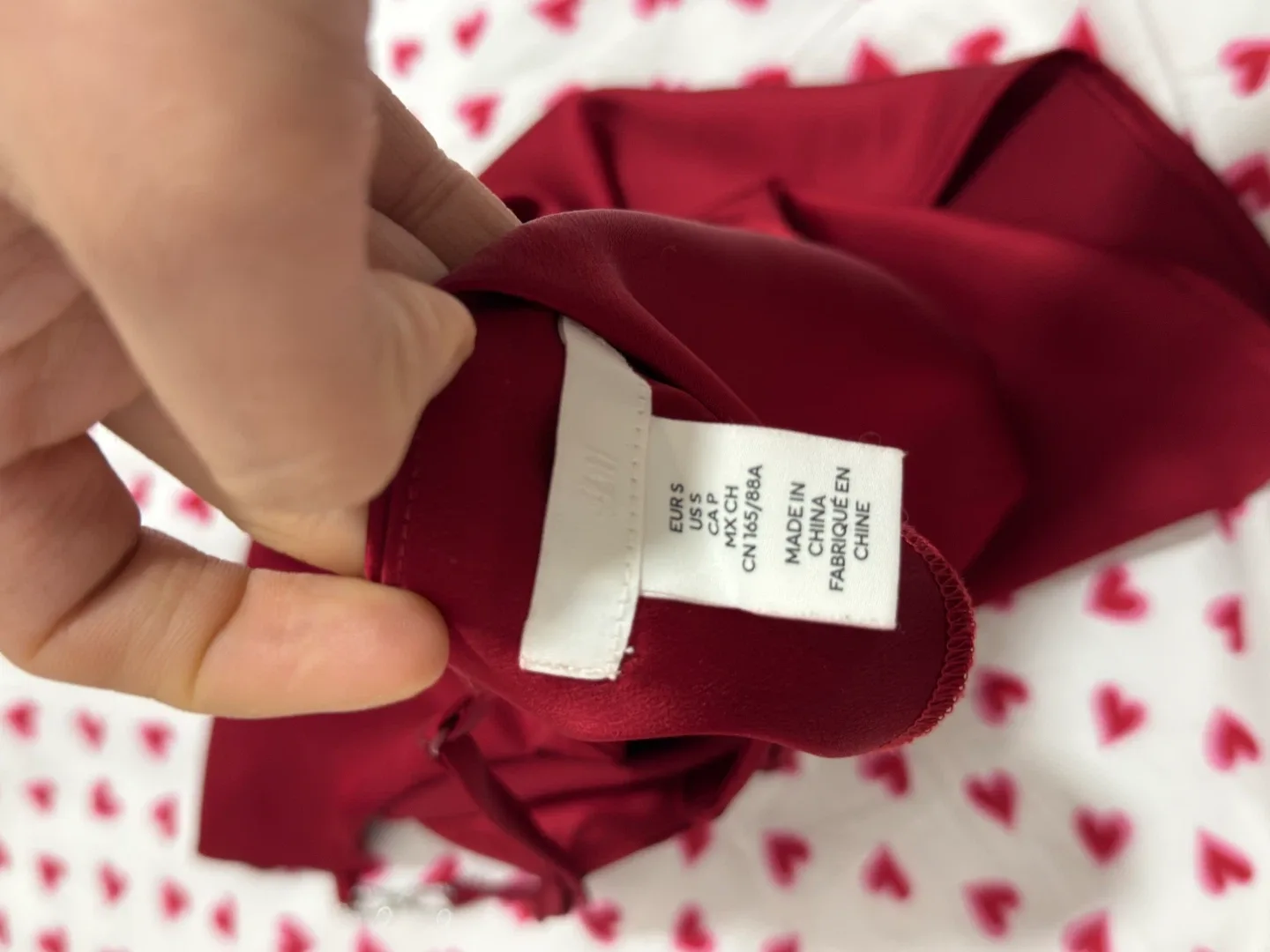 H&M Red Cami Top - Size S - photo 2