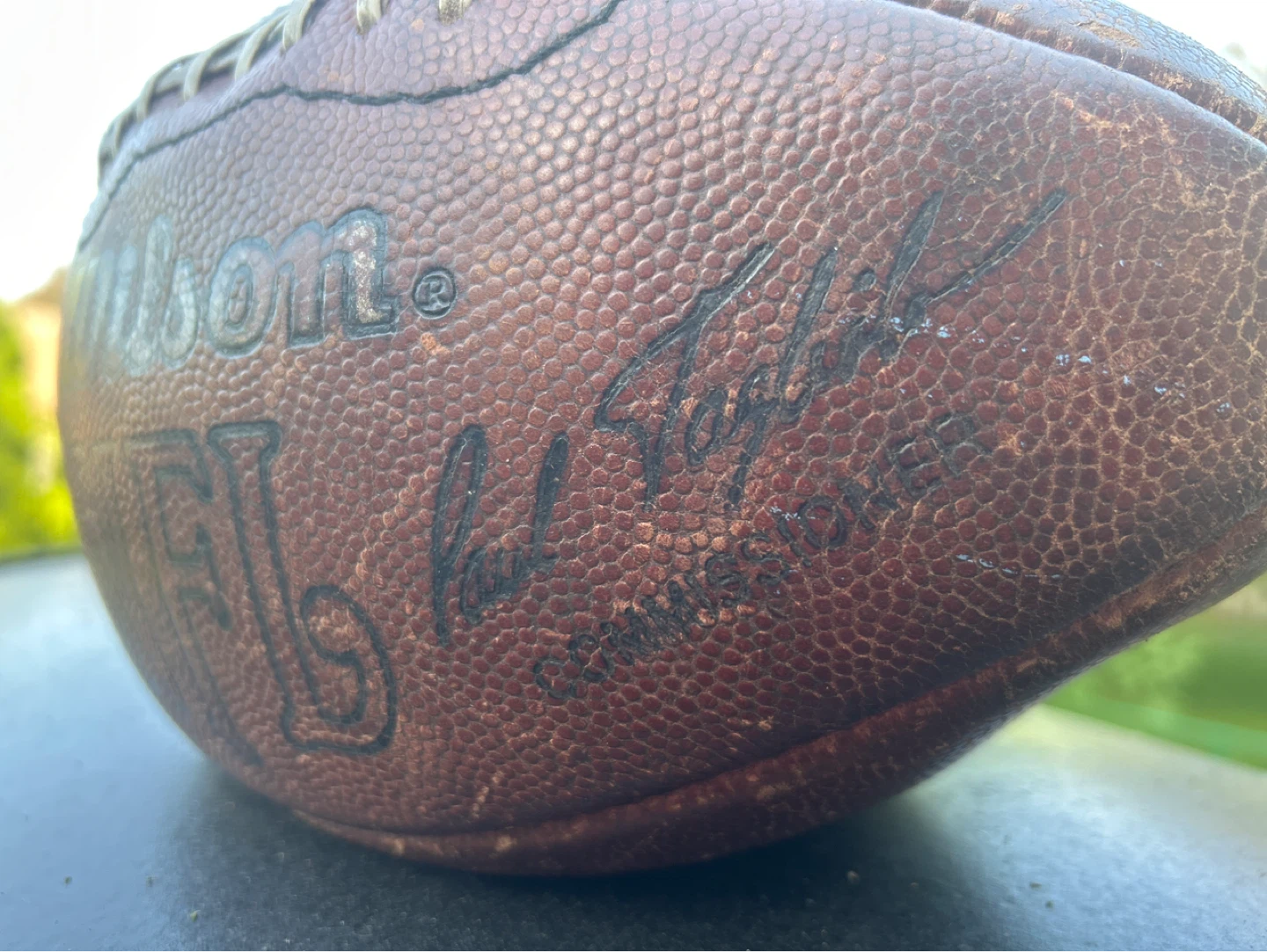 Wilson "Official" NFL Football - Signed - photo 2