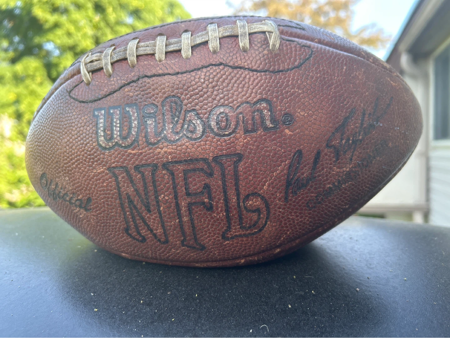 Wilson "Official" NFL Football - Signed