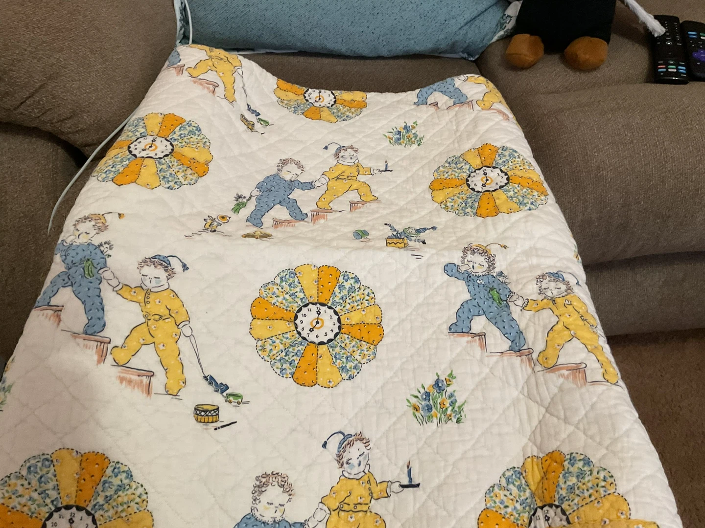 Vintage Children's Quilt
