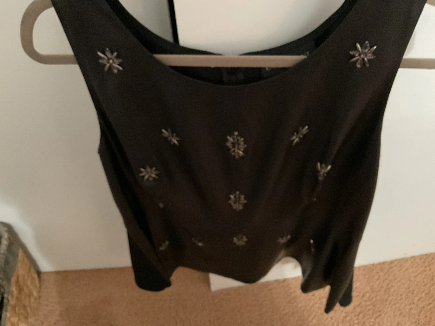 Lane Bryant Beaded Tank Top