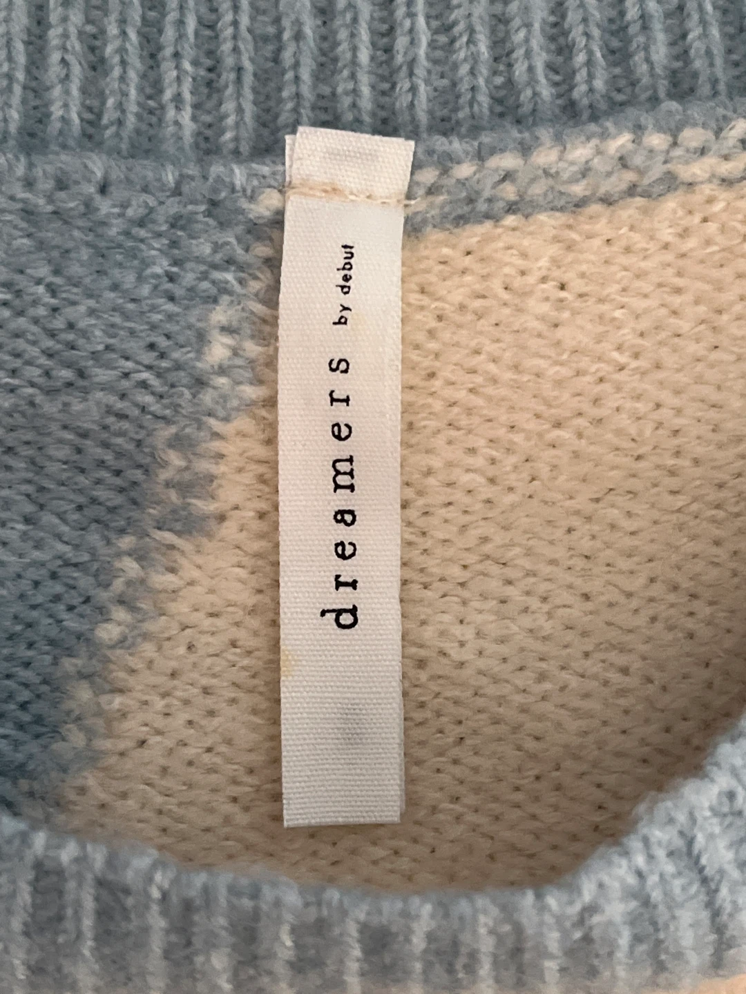 Oatmeal Beige Oversized Crewneck Sweatshirt - Size XS/S⁠ - photo 3
