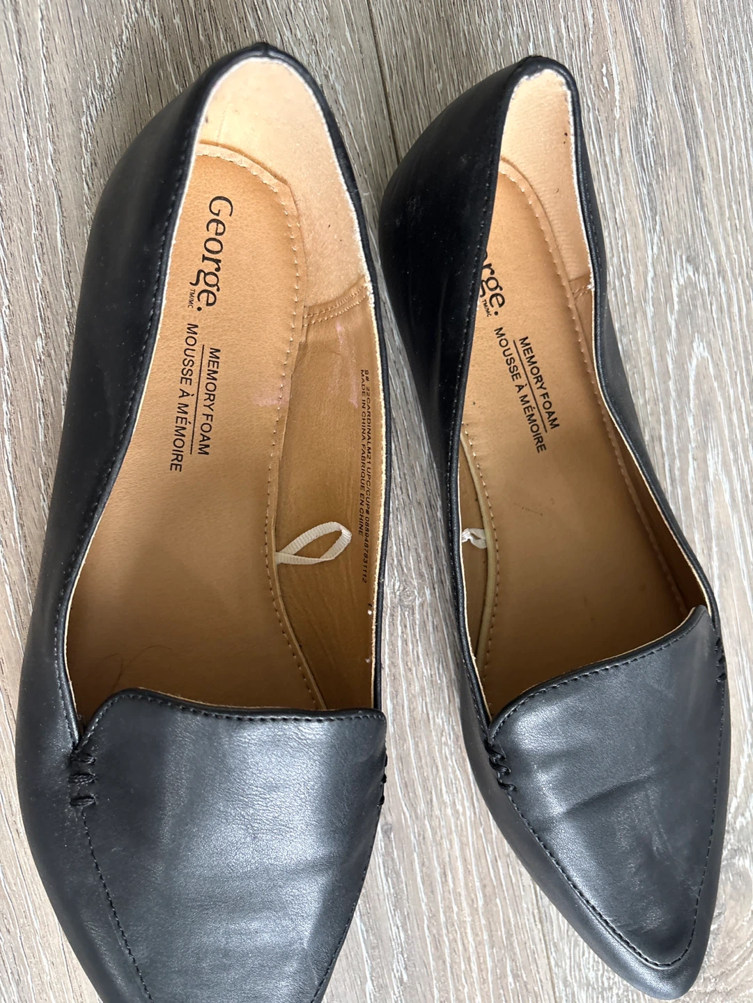 George Black Memory Foam Loafer Flats - photo 4