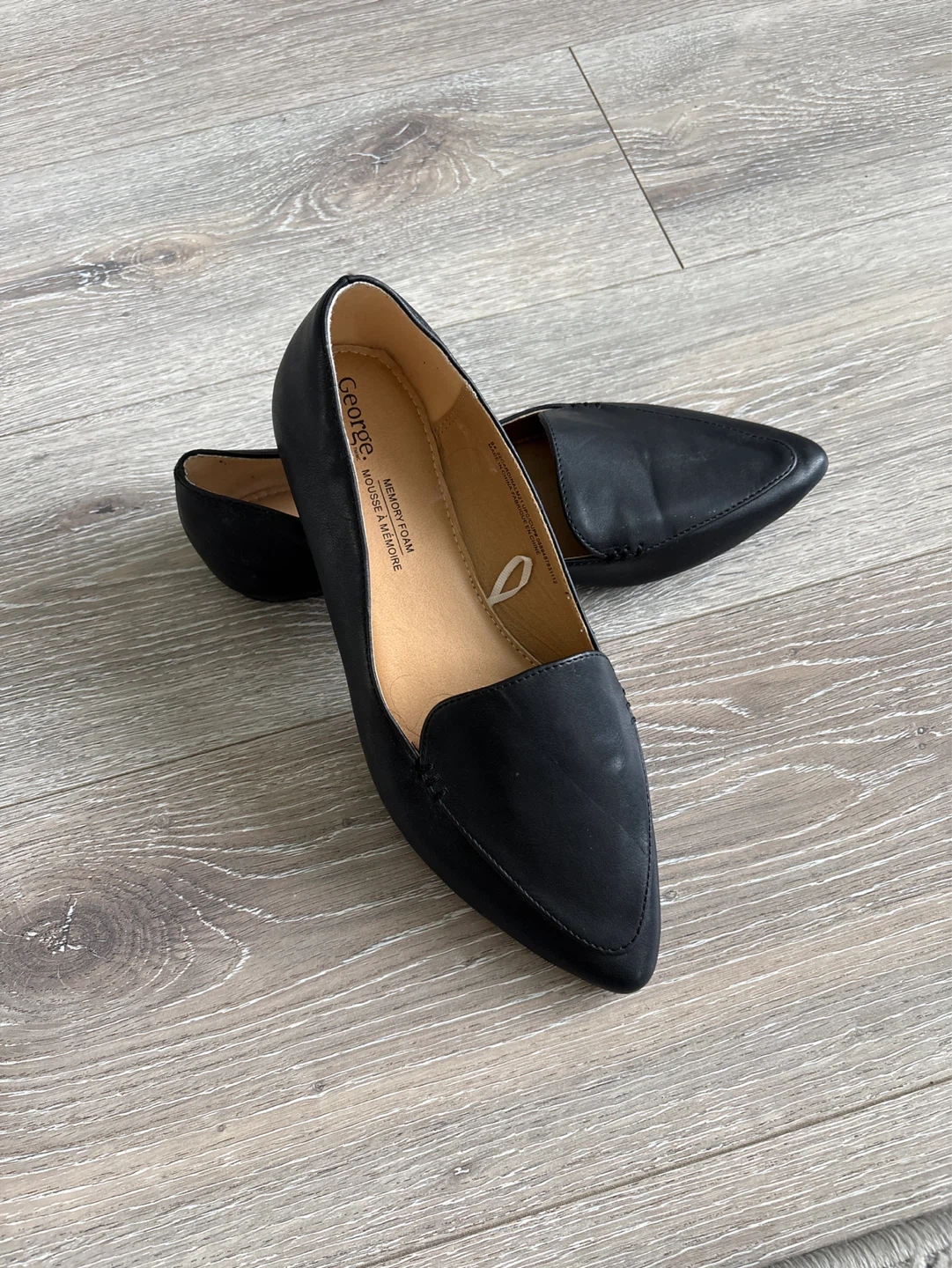 George Black Memory Foam Loafer Flats - photo 3