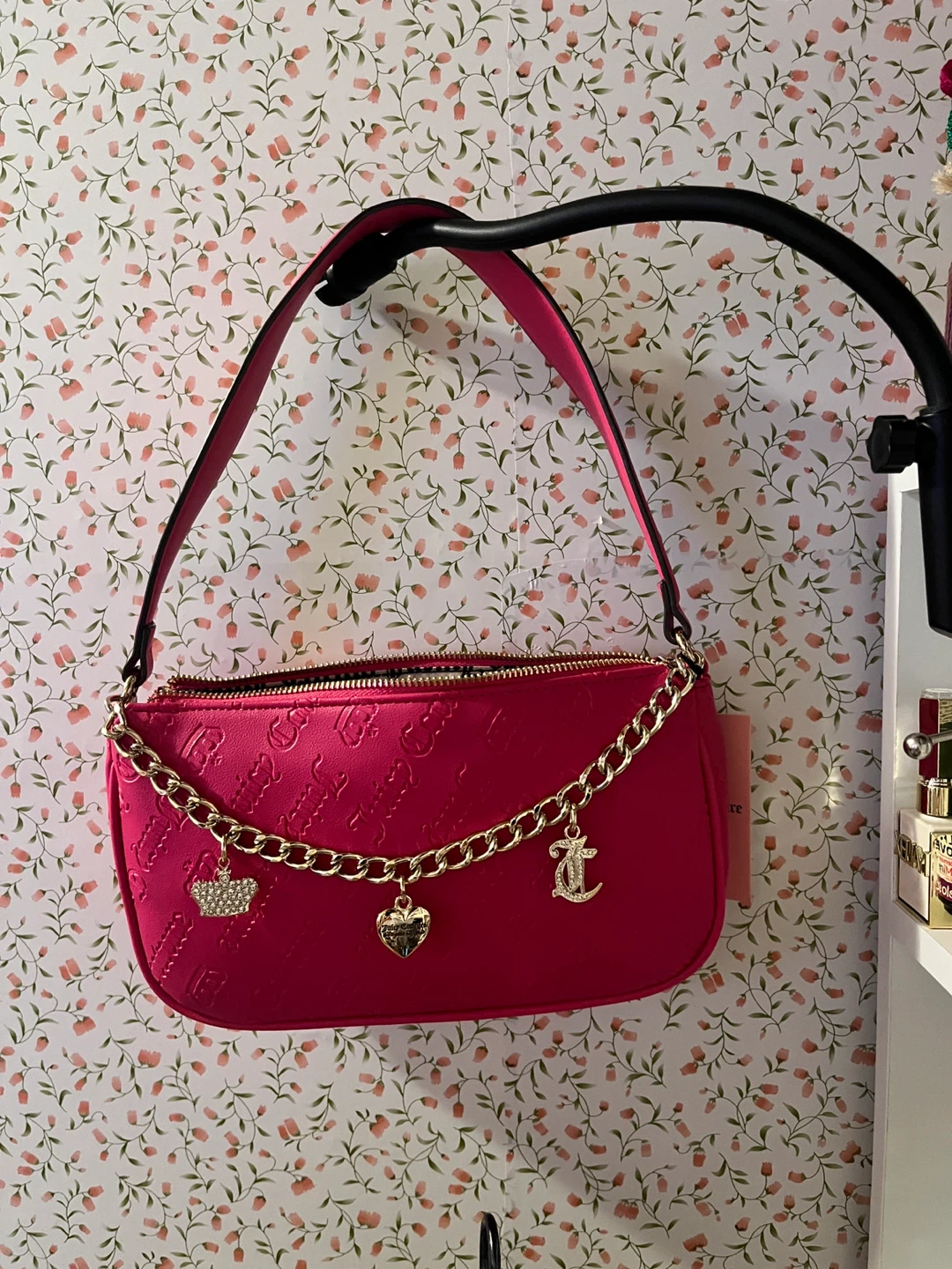 Juicy Couture Hot Pink Shoulder Bag/New