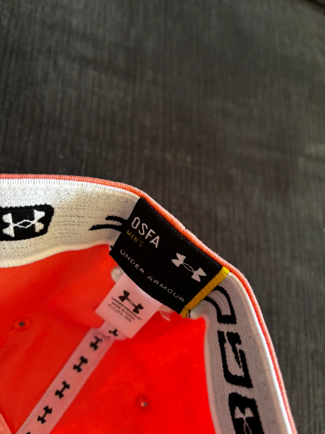 Brand New Under Armour Golf Cap OSFA Orange - photo 4