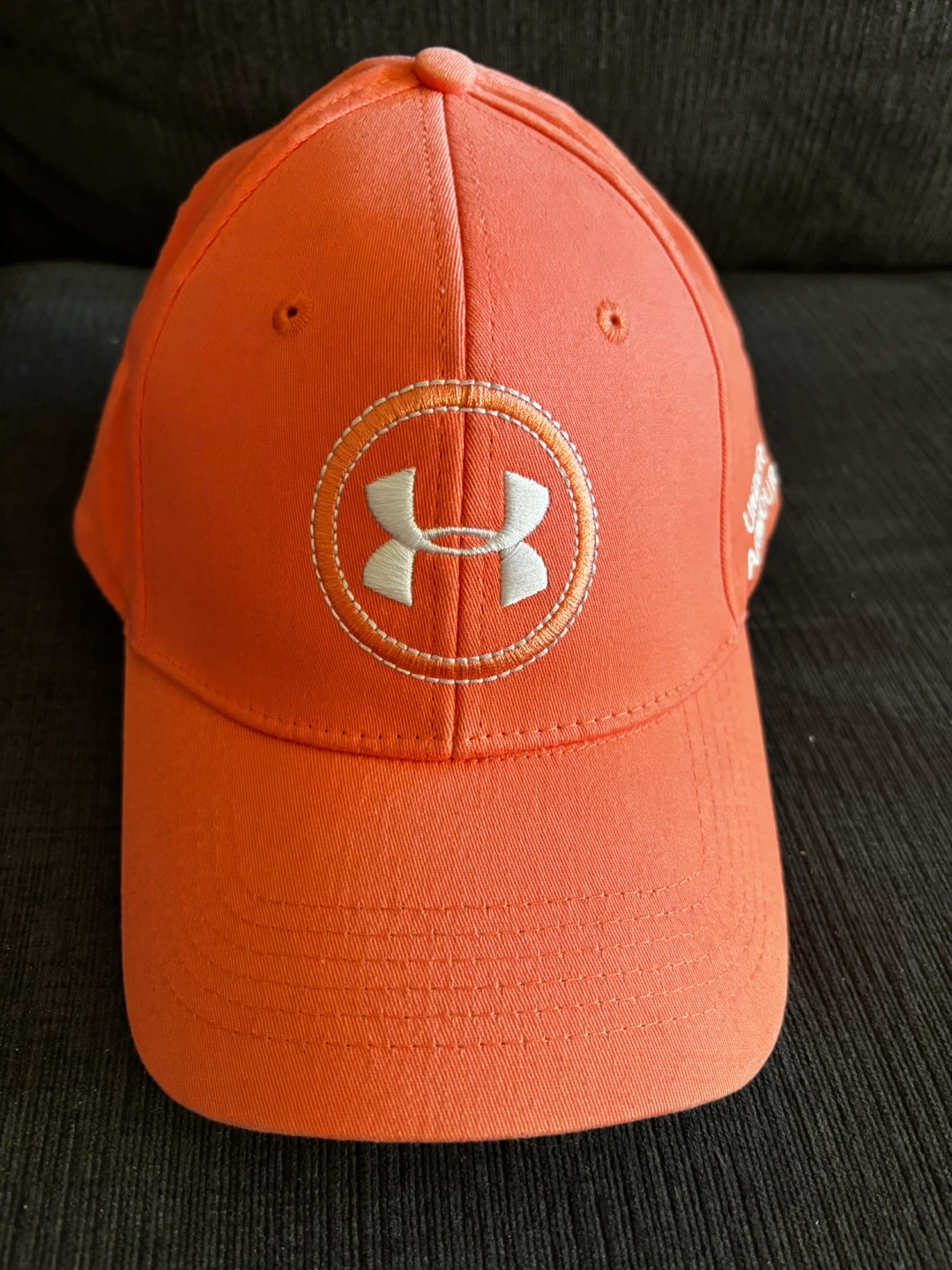 Brand New Under Armour Golf Cap OSFA Orange