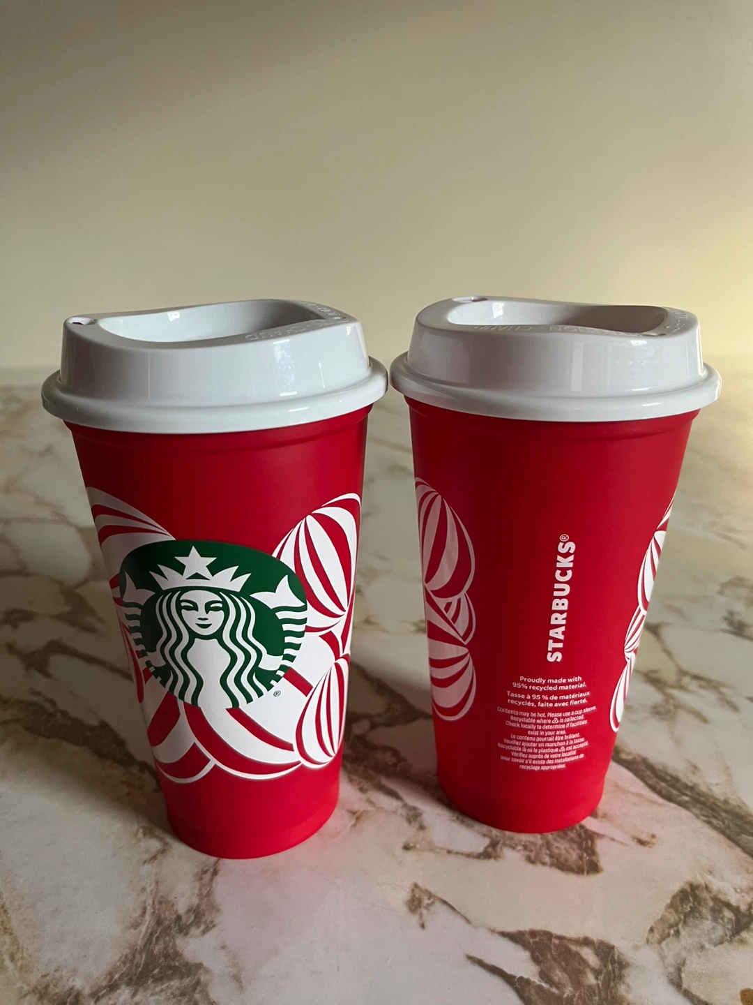 Starbucks Reusable Holiday Tumblers (2 Pack)